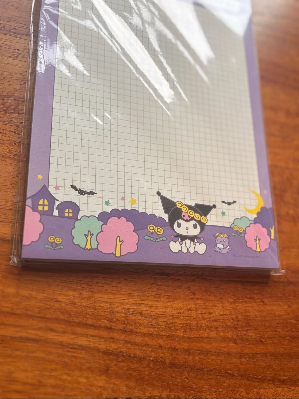 Kuromi notepad for organization